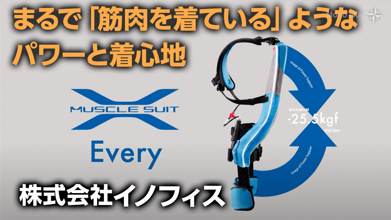 【株式会社イノフィス】マッスルスーツEveryサムネイル